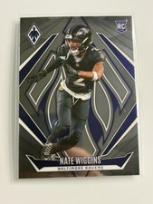 2024 Panini Phoenix Nate Wiggins Rookie 231 Baltimore Ravens SP RC