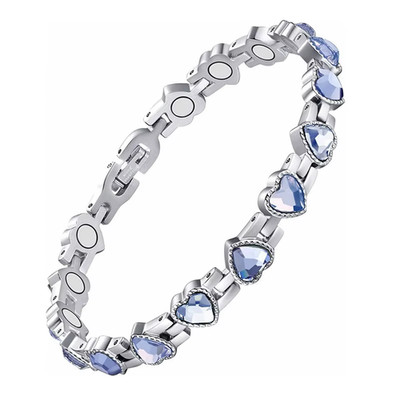 Cubic Zirconia Bracelet Healthy Energy Healing Magnetic Fashion Jewelry Wear HOT