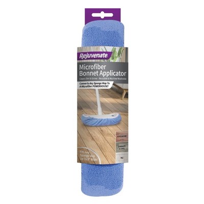 Reusable Microfiber Mop Bonnet Fits 9 Inch Sponge Mops Cleans Polishes Floors