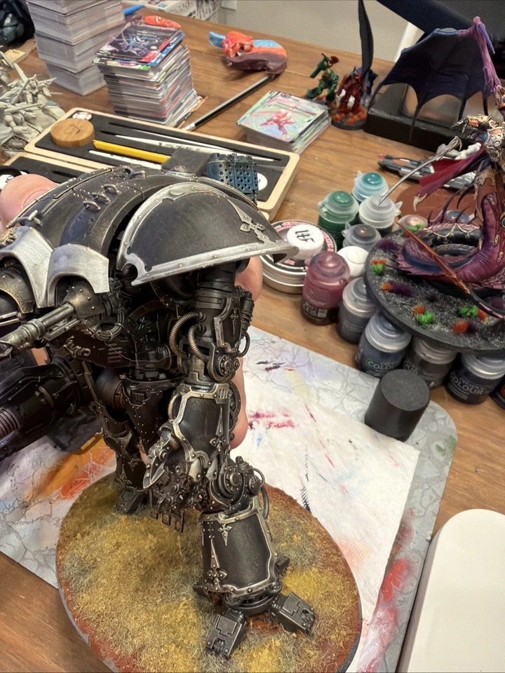 Warhammer 40k Caballeros Imperiales Canis Rex con Sir Hektur - Muy Bien Pintado Foto 2 de 4