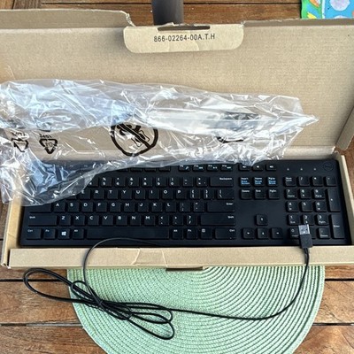 Dell KB216-BK-US Wired USB Standard Keyboard Black English QWERTY Multimedia