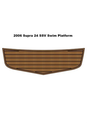 2006 Supra 24 SSV Swim Platform Pad Boat Flooring