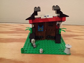 LEGO Castle: Samurai Stronghold 6083 INCOMPLETE