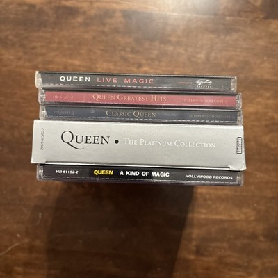 Queen 6 Cd Lot Live Magic/A Kind Of Magic/Platinum Collection/Classic/Greatest