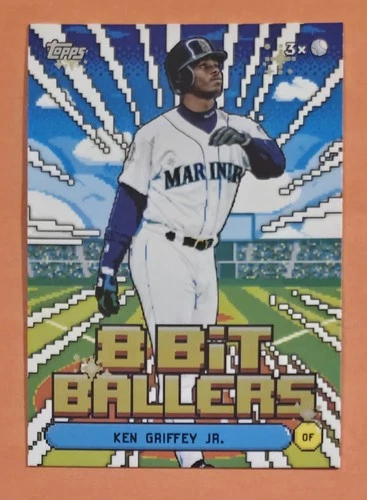 Ken Griffey Jr 2026 Topps 8 Bit Ballers Card #8B-13
