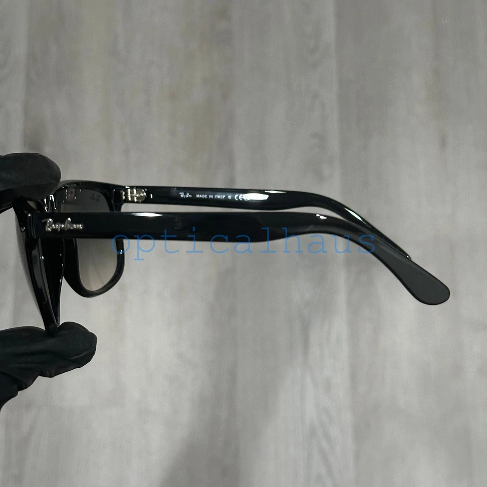 Gafas de sol Ray-Ban Boyfriend negras/grises degradadas 60 mm RB4147 601/32 60-15 145 Foto 3 de 4