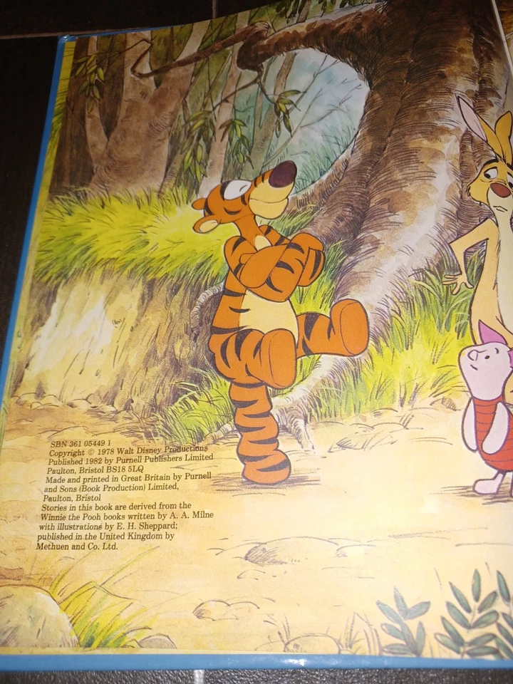 Disneys Adventures Of Winnie The Pooh St Michael Book Vintage 1982 Hardback - Image 3 of 4