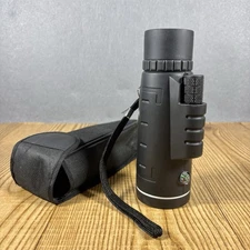 Spotting Scope Handheld 40x60 1600m 9800m Unbranded W/ Case Monocular Hunting