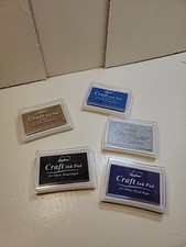 Lot Of 5 Open Box Color Stamp Pads