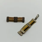 Studentika / brooch & beer tip 800 silver, signed - 5.2 grams
