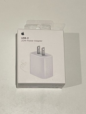 GENUINE Apple USB-C 20W Power Adapter iPhone 17/16/15/17 Pro/17 Pro Max OPEN BOX