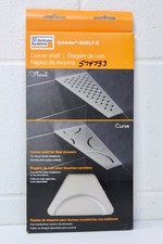 Schluter Systems Shelf-E Quadrilateral Corner Curve CREAM SES3 D6 TSC