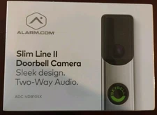 Alarm.com SkyBell Slim Line II ADC-VDB105X  Video Doorbell Camera
