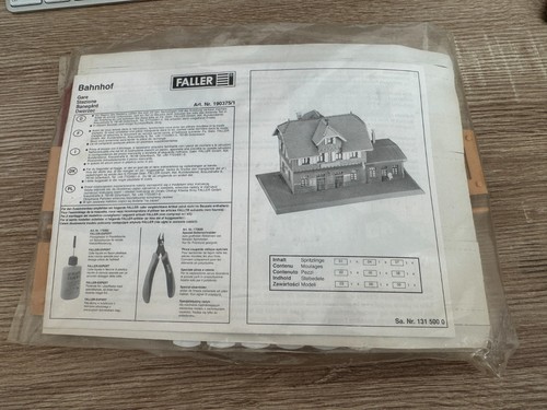 Faller 190375/1 H0 estación kit sin construir en embalaje original | Zustand: Gebraucht