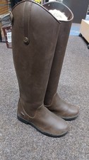 Brogini Montagne V2 Reitstiefel mit Fellfutter Größe 4