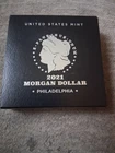 2021 Morgan Silver Dollar $1 Coin Philadelphia w/Box & COA 21XE