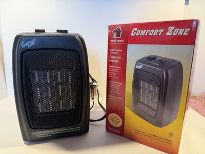 Comfort Zone CZ442WM Ceramic Space Heater 1500W Small Room Tested w Box