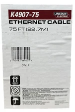 Lincoln ELectric K4907-75.  75 Ft Cat 5e Ethernet Cable.