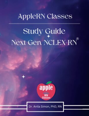 AppleRN Study Guide - Next Gen NCLEX-RN by Anila Simon | eBay