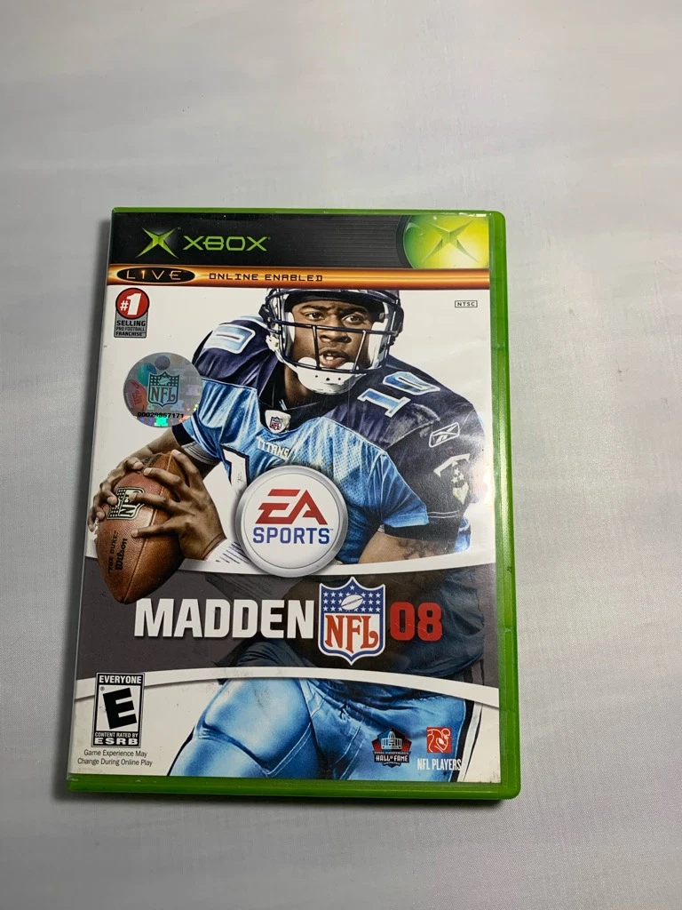 EA SPORTS Madden NFL 08 Football Video Game (Microsoft Xbox) Complete w/ Manual eBay