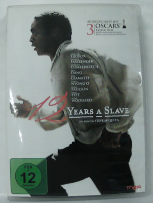 12 Years A SLAVE DVD