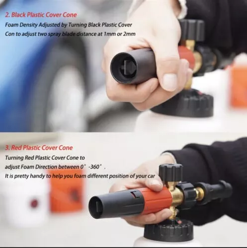 MJJC PRO V2.0 - Foam Cannon with 1/4" Quick Connect Adapter - Picture 6 of 10