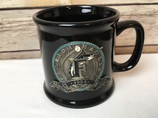 Vtg Florida Marlins MLB 1994 Baseball Club Black Limited Ed Ceramic Pewter Mug
