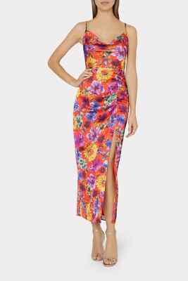 NWT MILLY Lilliana floral-print dress Sz 0-$395