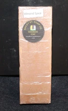 Almond Spice. Cold Process Handmade soap loaf,  9 precut bars
