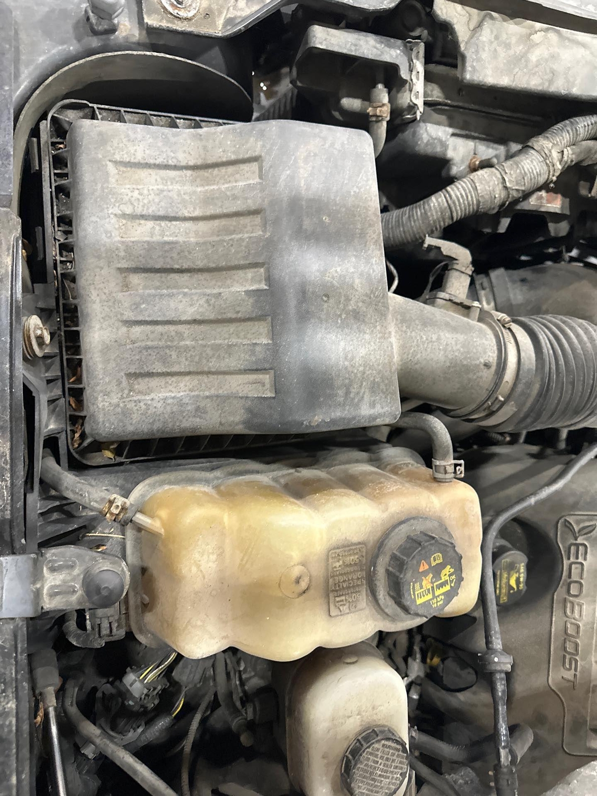 Engine Intake Air Cleaner Filter Box Housing 2011 - 2014 FORD F150 3.5L Turbo-image