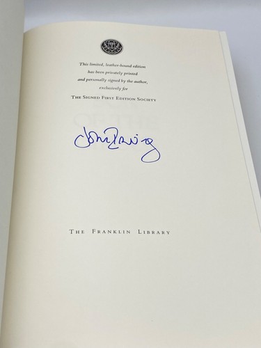 🖊SIGNED 1st Franklin Library SON OF THE CIRCUS Collector Edition INDIA OUTCASTS - Picture 8 of 12