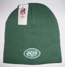 NEW YORK JETS NFL ADIDAS AUTHENTIC NWT TOBOGGAN KNIT BEANIE WINTER SKULL HAT