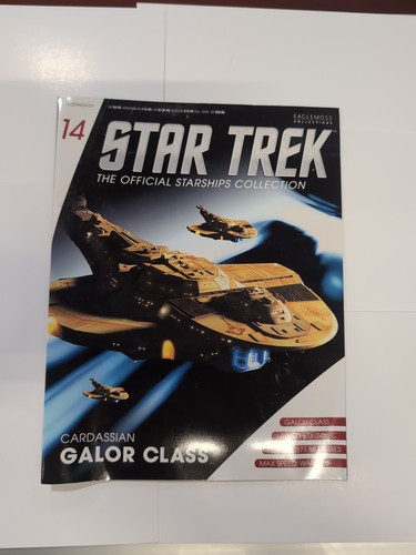 Eaglemoss Star Trek Starship Cardassian Keldon Class #136 w/ Magazine!!!! - Picture 8 of 9