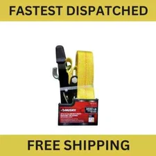 New Heavy-duty Ratchet Tie-down Strap with J Hook 27 Ft.x2 In. Weather Resistant