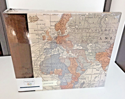 Scrapbook Album 3 Ring Fotoordner ￼Projekt Life Travel Reise für Folien 12 Zoll