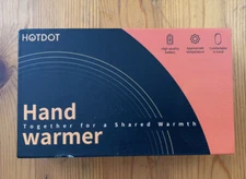NIB Hotdot Hand Warmers Rechargeable  Electric Warmer Reusable 5200Mah Portable
