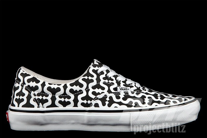 SS21 Vans Supreme Skate Era Monogramme S Logo Noir Taille 8,5 2021