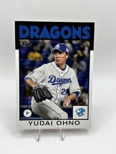 2021 TOPPS NPB 1986 Throwback Yudai Ohno #86-YO Chunichi Dragons 