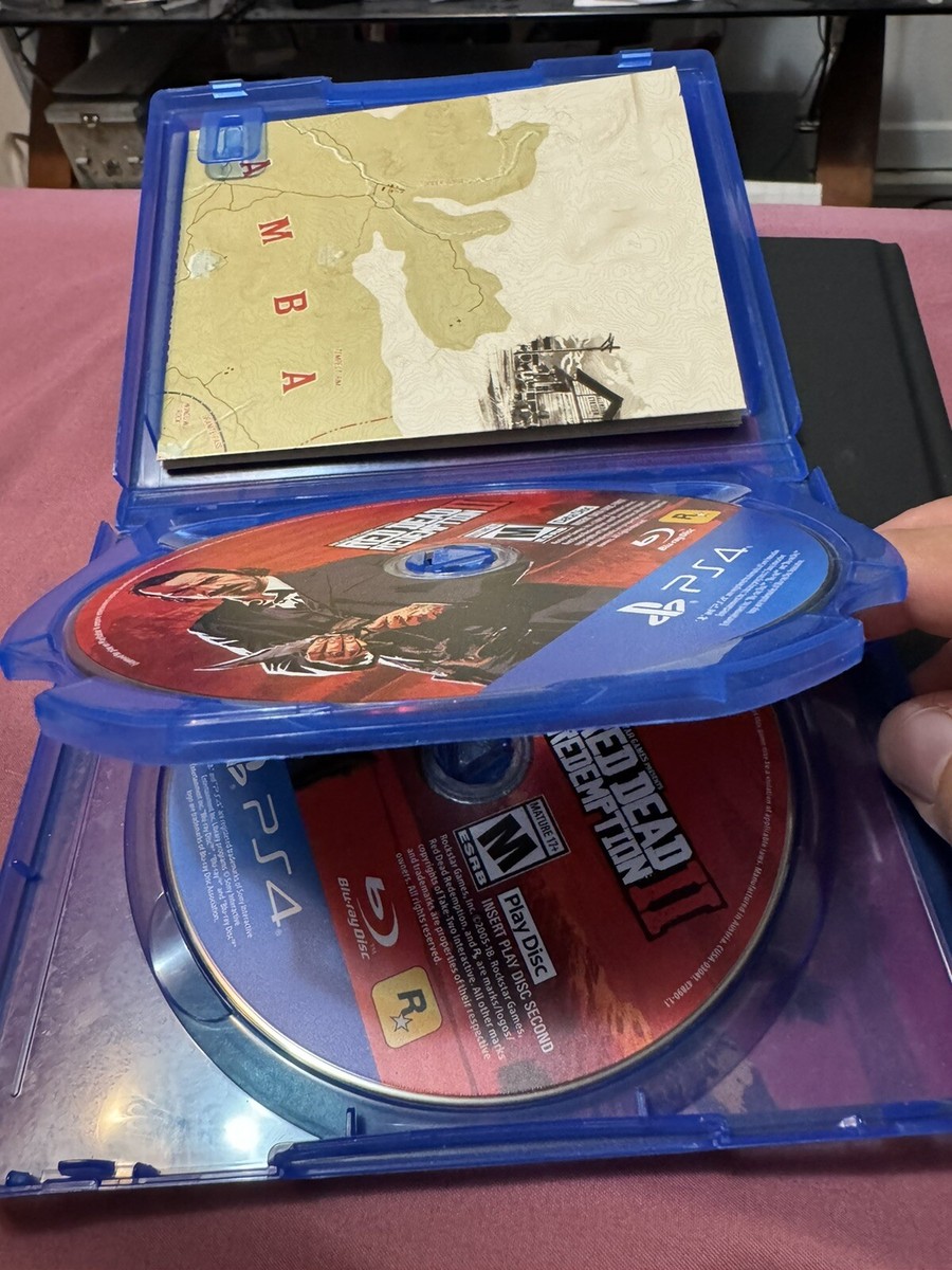 Red Dead Redemption 2 PS4. PRE-OWNED. COMPLETE W/MAP. ROCKSTAR