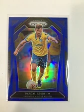 F110,390 2020-21 Prizm Premier league Soccer Blue Prizms/199 Pascal Grob