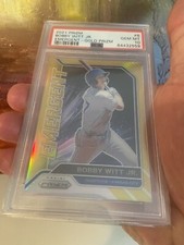 2021 Panini Prizm Bobby Witt Jr. #/10! GOLD PSA 10! POP 2! RC WOW!