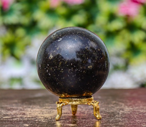 60MM Coppernite Healing Spirit Power Energy Chakra Aura Reiki Stone Sphere Ball - Picture 4 of 10