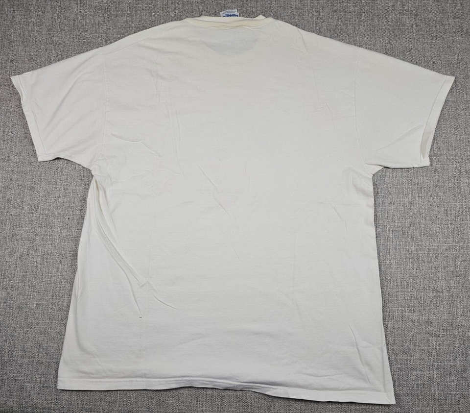 Vintage Rob Zombie Halloween Shirt Mens XL White Record Exchange Promo