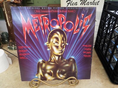 Metropolis Soundtrack Queen Freddie Mercury 1984 Columbia LP VINYL ALBUM