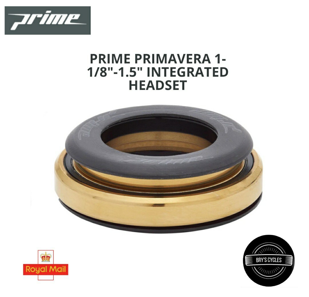 PRIME Primavera 1⅛""- 1.5""  Integrated IS42 / IS52 Tapered Headset - 3mm Stack