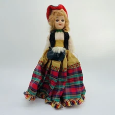 Vintage 8" Reddi-Wip Dolls of All Lands - Scotland, good condition, 60's 