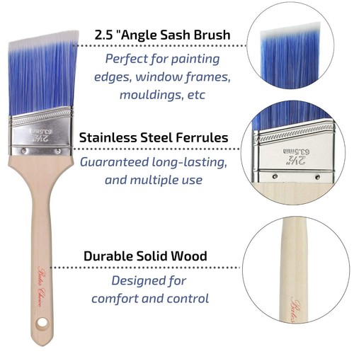 Bates Paint Roller - Paint Brush Paint Tray Roller Paint Brush 11 Piece Home ... - Picture 3 of 7