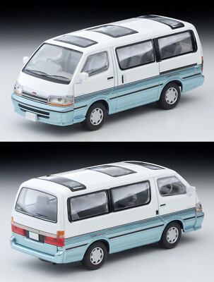 TOMICA LIMITED VINTAGE NEO 1/64 LV-N208d TOYOTA HIACE WAGON White