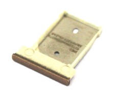 OEM T-MOBILE HTC ONE M9 0PJA120 REPLACEMENT GOLD NANO SIM CARD TRAY HOLDER