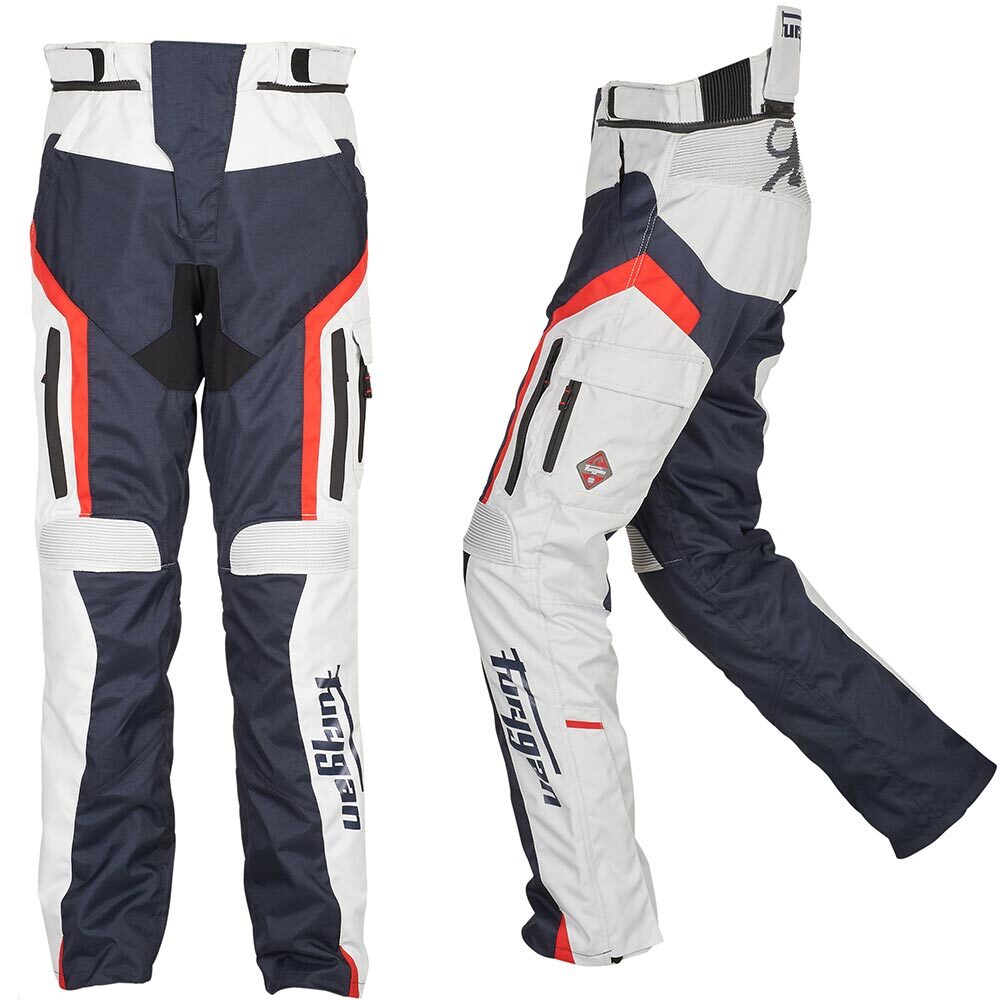 FURYGAN APALACHES BLUE PEARL RED WATERPROOF THERMAL MOTORCYCLE TOURING PANTS
